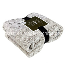 Folding Edging Flannel Blanket Thick Flannel Blanket